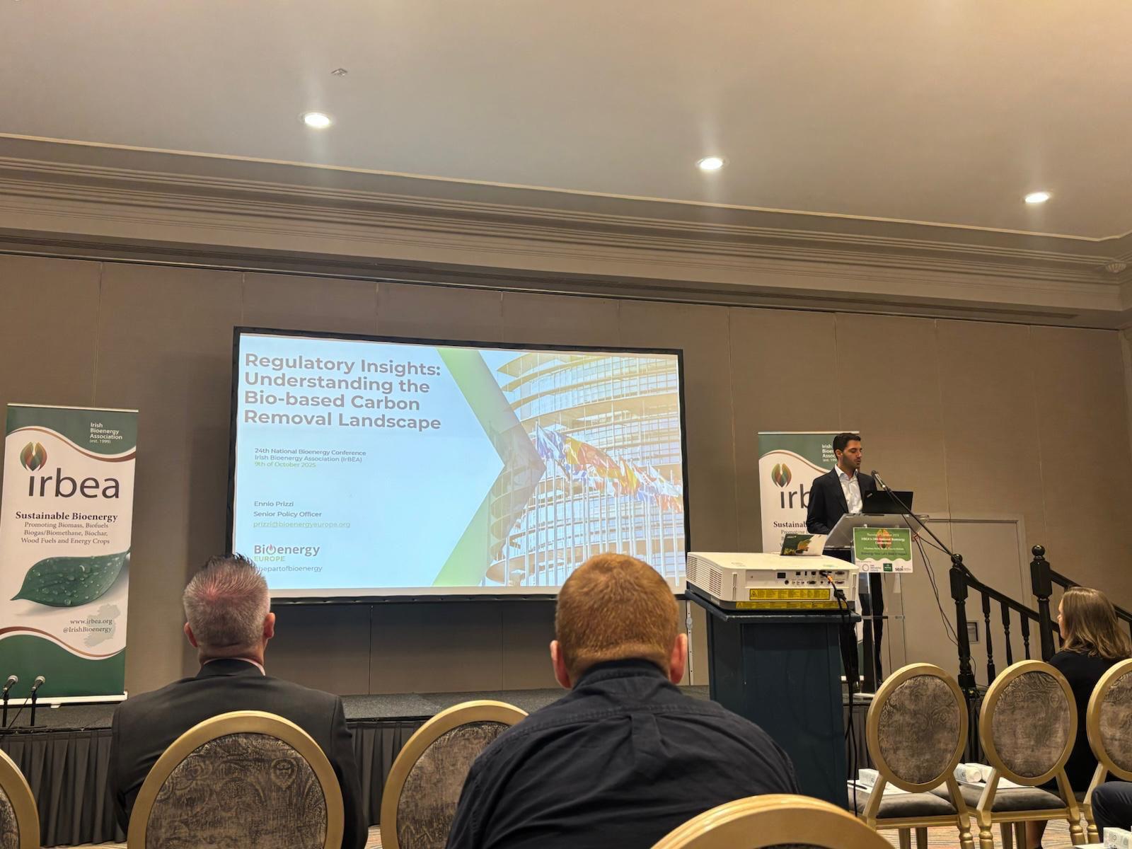 bioenergy europe presenting at irbea
